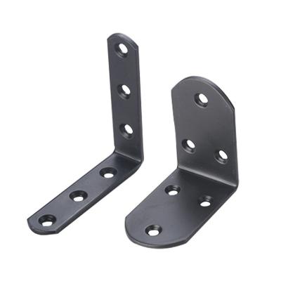 China Steel l type bracket trim aluminum metal stamping parts stainless steel shrapnel piece electrical device fixed terminal connection for sale