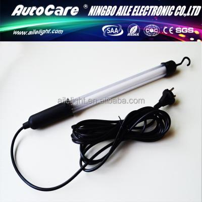 China Camping AUTOCARE 5M Cable 110-240V Hand Held Portable AC 8W Fluorescent Led Work Light for sale