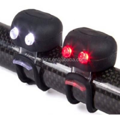 China MINI WHIT FRONT AND RED LIGHT READ AL2019 SILICONE BIKE for sale