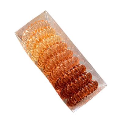 China SAIYII Popular High Quality Plastic-Elastic Head Chain Hair Ties Low Moq With Box for sale