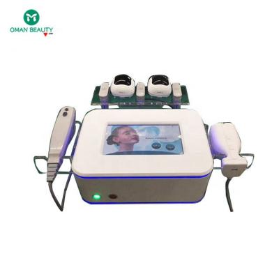 China Multifunctional HIFU Skin Tightening Slimming Machine Face Lifting Portable 2in1 HIFU Machine for sale