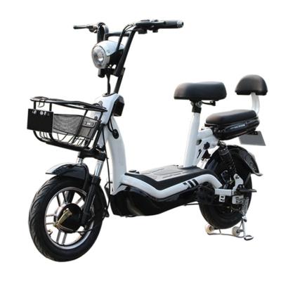 China Wholesale China Supplier 48V 12/20A Steel Electric Scooter Two Wheels Lithium Battery Electric Bicycle for sale