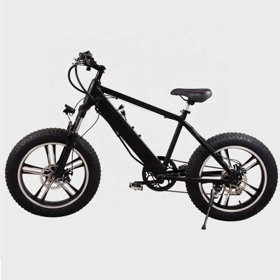 China Fat Bike Aluminum Alloy AOK Mountain Cruiser Practical Electric Beach Ebike 20inch Fat Bike Adult Electric Bicycle for sale