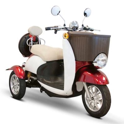 China Commercial Reliable Passenger 500W Electric 3 Wheel Disabled Scooter , Electric Tricycle With Front Cargo for sale