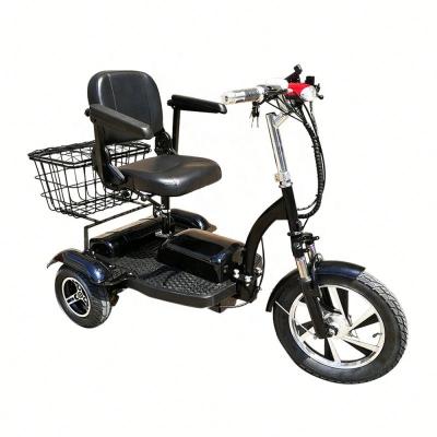 China Lightweight Scooter 500W CE Approved 3 Wheel Electric Tricycle Mobility Scooters With Basket Front 16inch Rear 12inch for sale