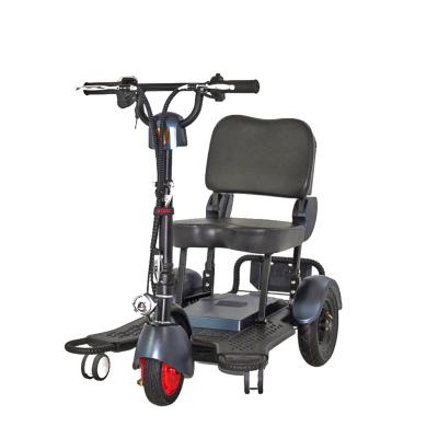 China China Import Passenger 500W 48V Folding Off Road Electric Tricycle 3 Wheel Electric Scooter With Seat For Adults for sale