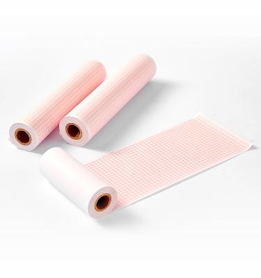 China Medical Exam Price Offset Printing ECG Paper Cheap Heat Sensitive Paper 80mm 210mm ECG Paper For ECG Machine for sale