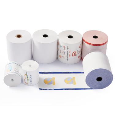 China Thermal Paper Rolls 80x60 POS Roll 80x160mm 57x38mm Smooth Cash Register Paper Wholesale Thermal Paper for sale