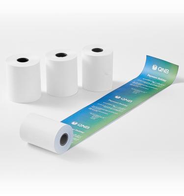 China Wholesale Heat Sensitive Roll 80x200mm 57x38mm POS Paper Roll 80x200mm 57x38mm Smooth Paper Heat Sensitive Paper for sale