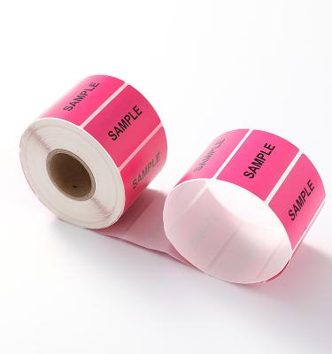 China Waterproof Thermal Transfer Label Roll Up All Sizes Available Hot Sale Sticker Label Roll for sale