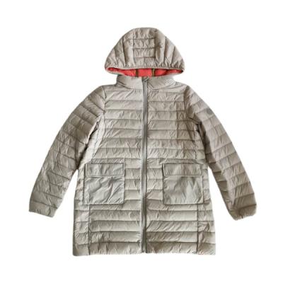 China FASHION J&Y style autumn winter children's long clothing girls down hooded coats parkas for sale