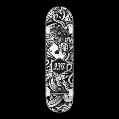 China Hot Sale Youth Cruiser Skate Board With High Elastic PU Wheel For Adults Teens Adults And Kids Maple Wood Skateboards for sale