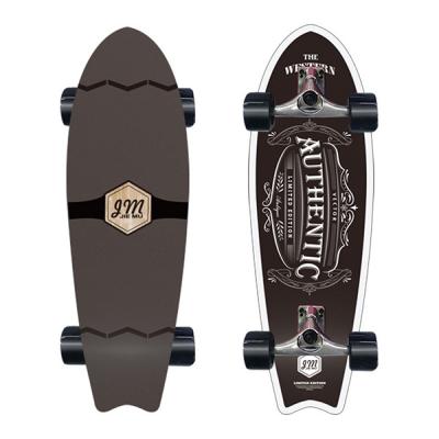 China Hot Sale Eco-friendly Old School Surf Skate Board Custom Skateboard Cruiser Skateboard for sale