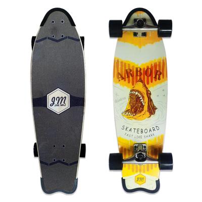 China Factory Price Custom Wholesale Adult Kids Skateboard Wooden Decks Skateboard 31*8inch Surf Skateboard for sale