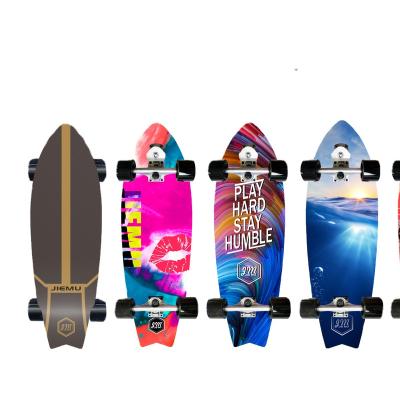 China Surfboard Skate Surfboard S7 Land Carver Surfskate/Land Surf 7 Ply Maple Surf Skate Board for sale