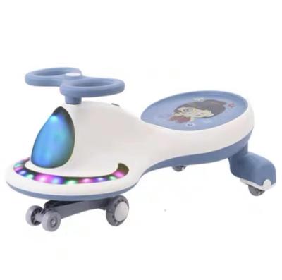 China Safety Factory Child Toy Ride On 2 In Wheels 1 Children'S Day Gift LED Mini Car With Light Swing Car And Music Twist Car For Kids Toys for sale