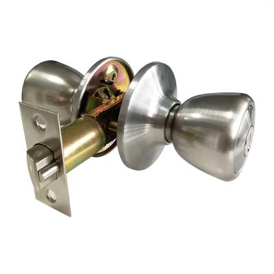 China Entrance/bathroom/passage/round ball door handle knob lock set dummy high quality door lock for sale