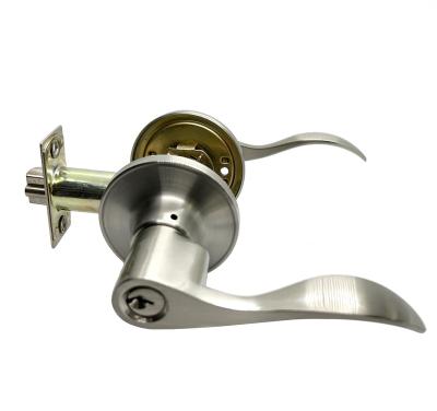 China Entrance (for) IC core / bedroom / bathroom / American room handle lever set lock door lock for sale