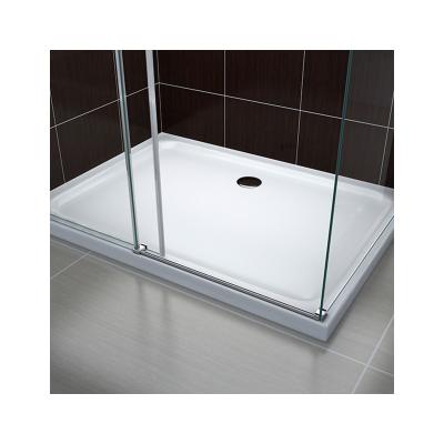 China Modern Hot Selling ABS Shower Tray Enclosure Rectangular Frame Walk-In Shower Tray for sale