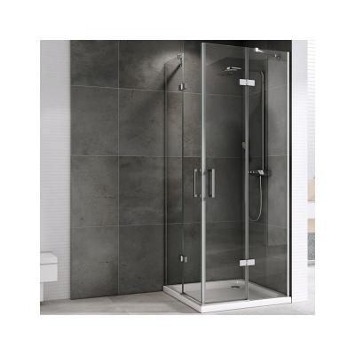 China Modern aluminum alloy hinge for bathroom glass door shower frameless high quality hidden hinge for sale