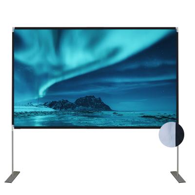 China Quick Folding XG 80 Inch Portable Quick Folding Projection Screen For Outdoor Activities, Easy Assemble Cinema for sale