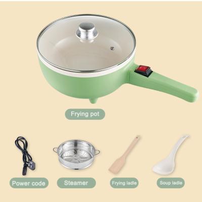 China Hotel Kitchen Appliances 3L Electric Fast Cooking Electric Multi Cooking Pot With Steamer Non Stick Electric Frying Pan for sale