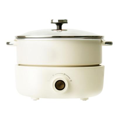 China New Design 3.5L Household Electric Multi Pans Raising Hot Pot All In One Electric Grill With Nonstick Coating Electric Pan for sale