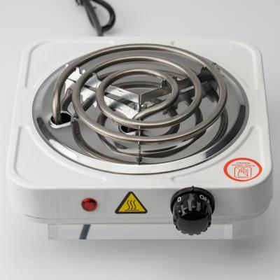 China Commercial Fast Electric Hot Plate Single Burner Cook Plate 1000W Cheap Electric Cooking Stove ETL CE CB ROHS Approved Countertop for sale