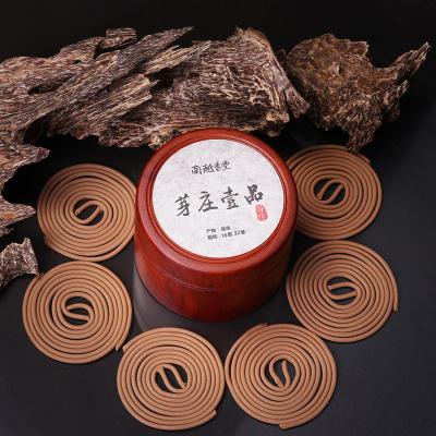 China Agarwood/Natural Pure Bukhoor Bakhoor Oud Coils Incense Vietnamse Aromatherapy Aroma Perfume Burning Sandalwood Coil for sale