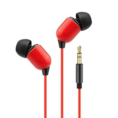 China Cool Red Cable Anchor Live Computer Game Universal Headphone Single Ear And Enjoy Music 3.5mm Cable In-Ear Headset for sale