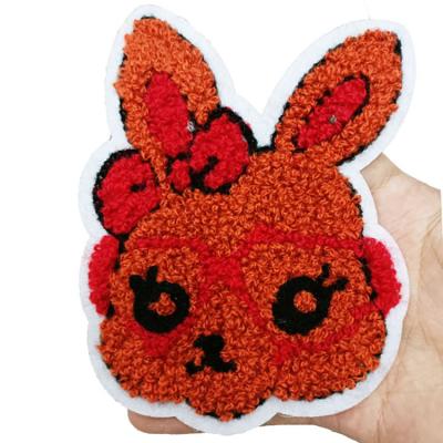 China Other Embroidery Chenille Patch Supplier Patch Labels Handmade Iron On Embroidered Patch Chenille for sale