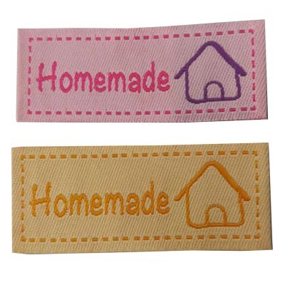 China Other Professionally Customized Fashion Apparel Trademark Sewing Labels Brand Woven Label Tags For Clothing for sale