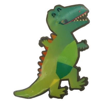 China factory 3d dinosaur 3d patch apparel supplier holographic label for sale