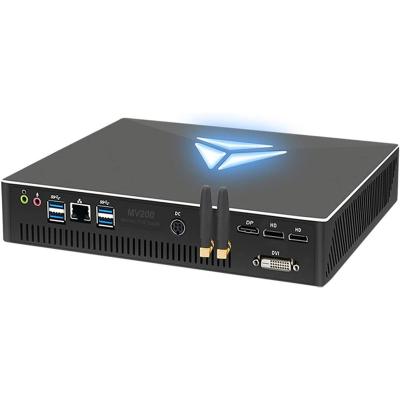 China For Business Mini Desktop PC Micro Computer with i9-9900KF 64G DDR4| 1T m2 NVME SSD 4GB GTX1650 4K Windows 11 Pro Minipc for sale