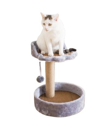 China Sustainable Luxury Wooden Style Cat House Cat Trees Multifunction Cat Trees for sale