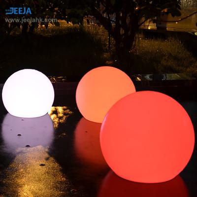 China Outdoor Garden JEEJA Color Changing LED Sphere/Ball/Globe for sale