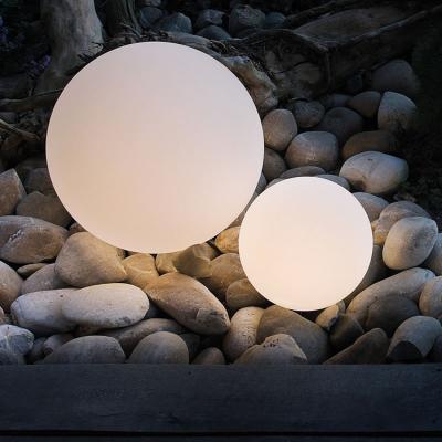 China Garden JEEJA Round Garden Lights Glow Pool Color Changing Floating Ball Light for sale