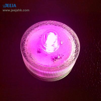 China COLOR CHANGING JEEJA luminessence led waterproof tealight 100 pack dollar tree tea light candles with low price for sale