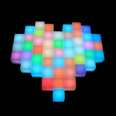 China Modern JEEJA 16 Colors Changing LED Kids Toy Plastic Waterproof Funny Gyro Chair for sale