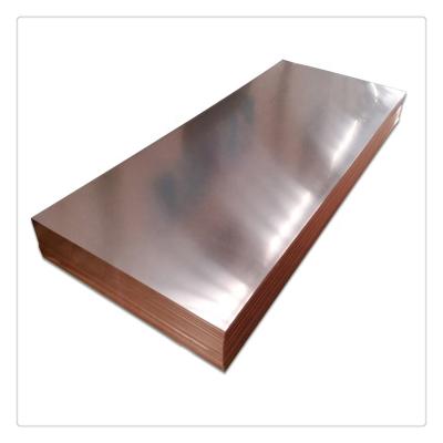 China Widely Used Copper Sheets Cathode Copper Sheet / 99.99% Pure Electrolytic Copper Plate Manufacturer for sale