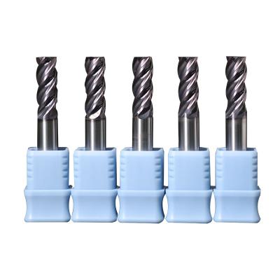 China Wholesale Carbide Factory Price Carbide 4 Flute Square End Mill For Stainless Steel for sale