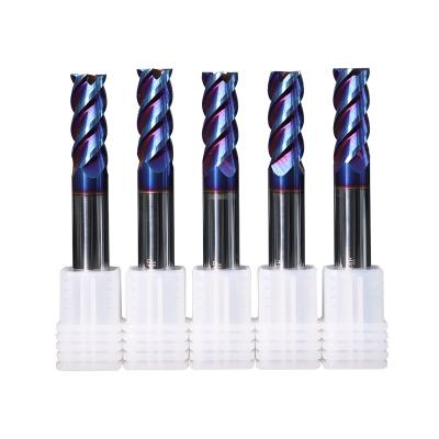 China Competitive Price HRC 65 Flat Carbide Tool End Mill Cutter For CNC Carbide for sale