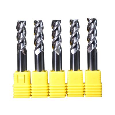 China Factory Wholesale Price HRC Carbide Aluminum Cutter 55 Degree Carbide End Mill For Cutters Milling Tools for sale