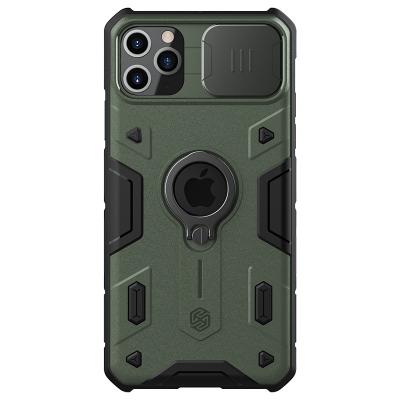 China Shockproof NILLKIN CamShield Armor Case TPU & PC Slide Camera protection cover with kickstand anti shock phone case cover for iPhone 11 for sale