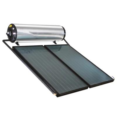 China 200l Flat Plate Outdoor Compact Pressurized Solar Water Heater Machine In Dubai for sale