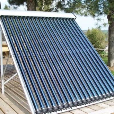 China Outdoor Solar Thermal Air Heater Heating Collector Pipe With Evacuated Tubes for sale