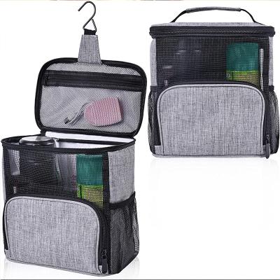 China Fashion Portable Travel Bag Durable Factory Customized Handle Cosmetic Makeup Handbags for sale