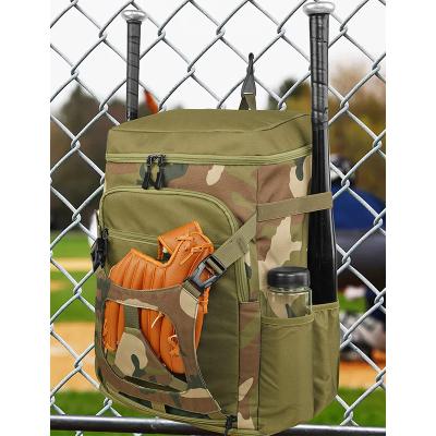 China Wholesale custom high quality single backpack outdoor sports teenager bag factory baseball baseball portable bag ZBQB-002 for sale