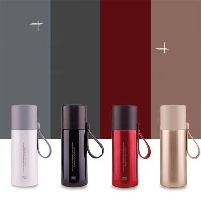 China PORTABLE Custom Printing Double Wall Insulated Flask Portable Vacuum Flask Stainless Steel Kids Thermo Water Bottle for sale