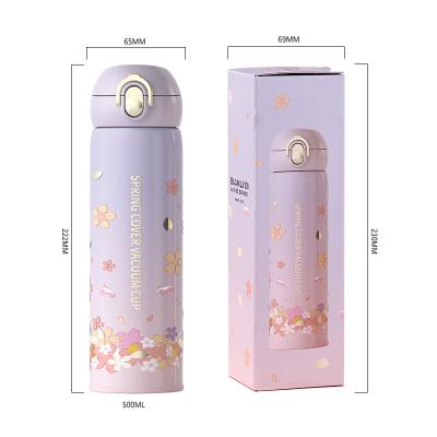 China PORTABLE Custom Leakproof Workout Double Wall Insulated Thermos Sports Stainless Steel Designed Water Bottle for sale